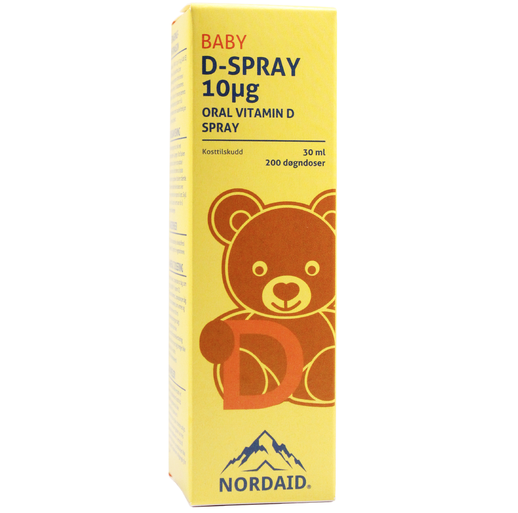 Nordaid D-Spray 10 Baby oral D-vitaminspray